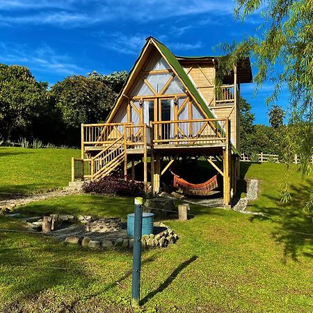 Glamping La Herradura Santa Rosa de Cabal Esterno foto