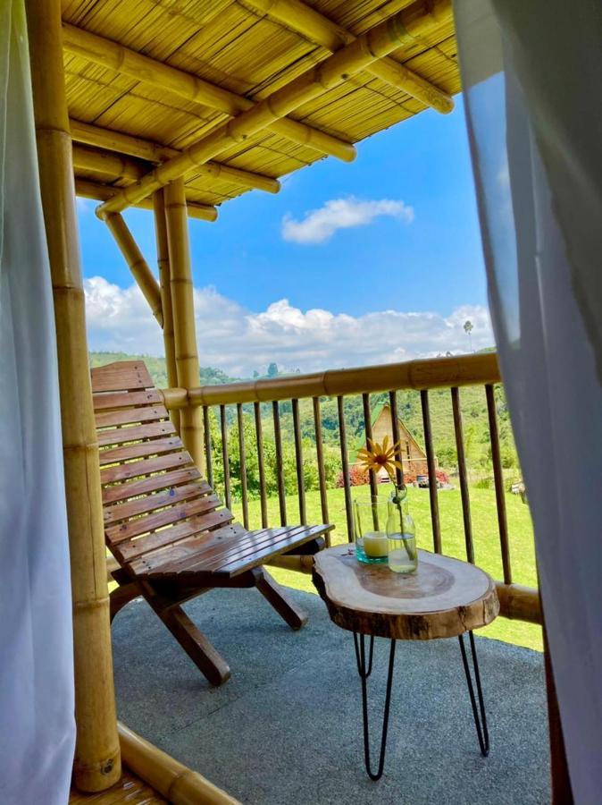 Glamping La Herradura Santa Rosa de Cabal Esterno foto