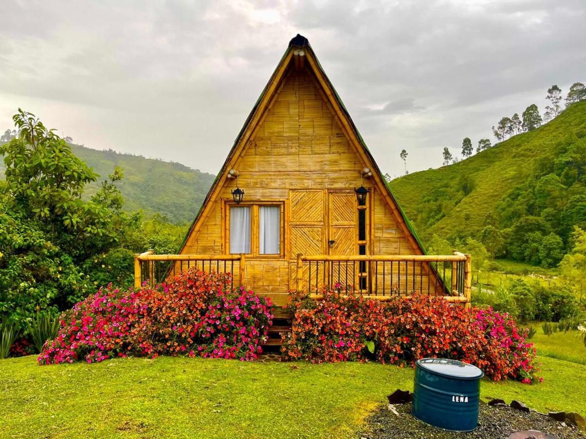 Glamping La Herradura Santa Rosa de Cabal Esterno foto
