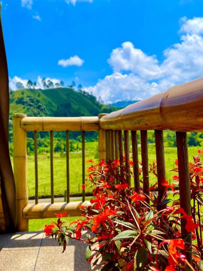 Glamping La Herradura Santa Rosa de Cabal Esterno foto