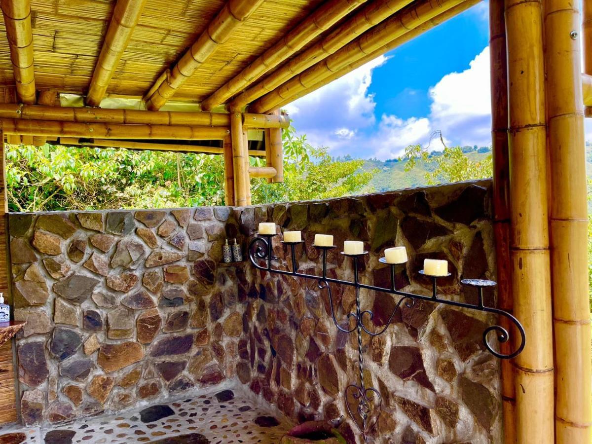 Glamping La Herradura Santa Rosa de Cabal Esterno foto