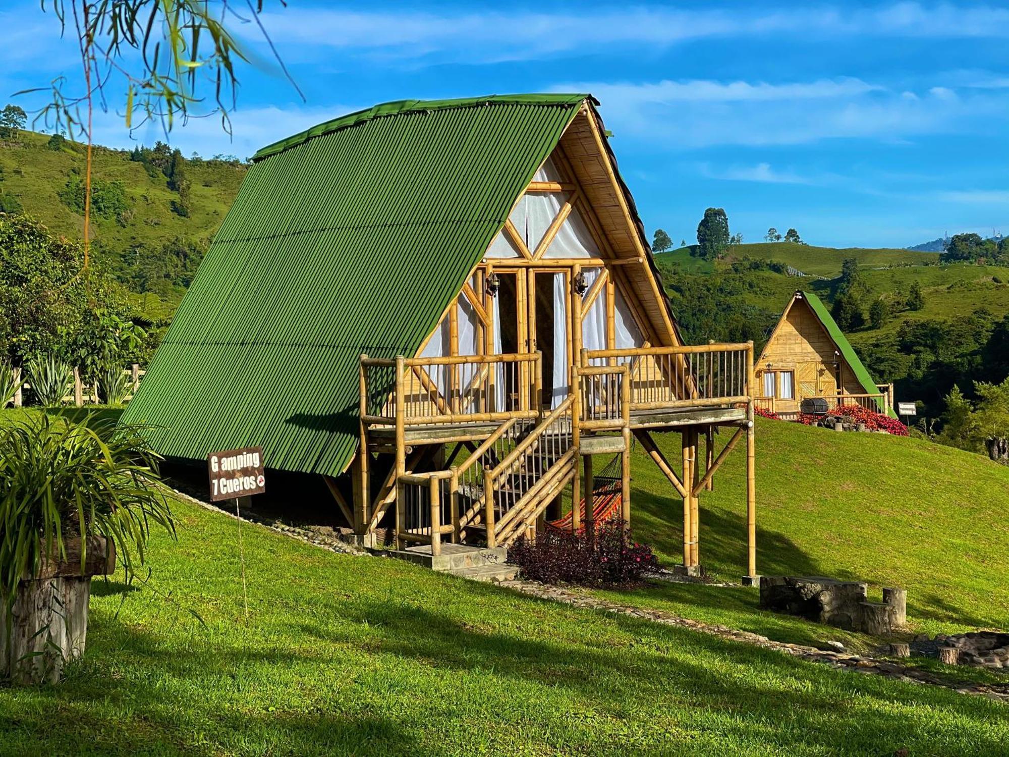 Glamping La Herradura Santa Rosa de Cabal Esterno foto