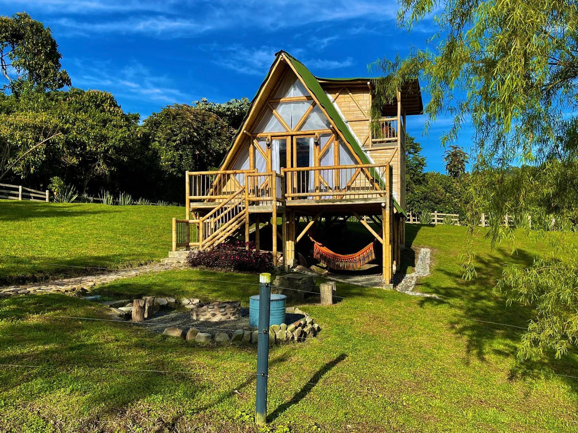 Glamping La Herradura Santa Rosa de Cabal Esterno foto