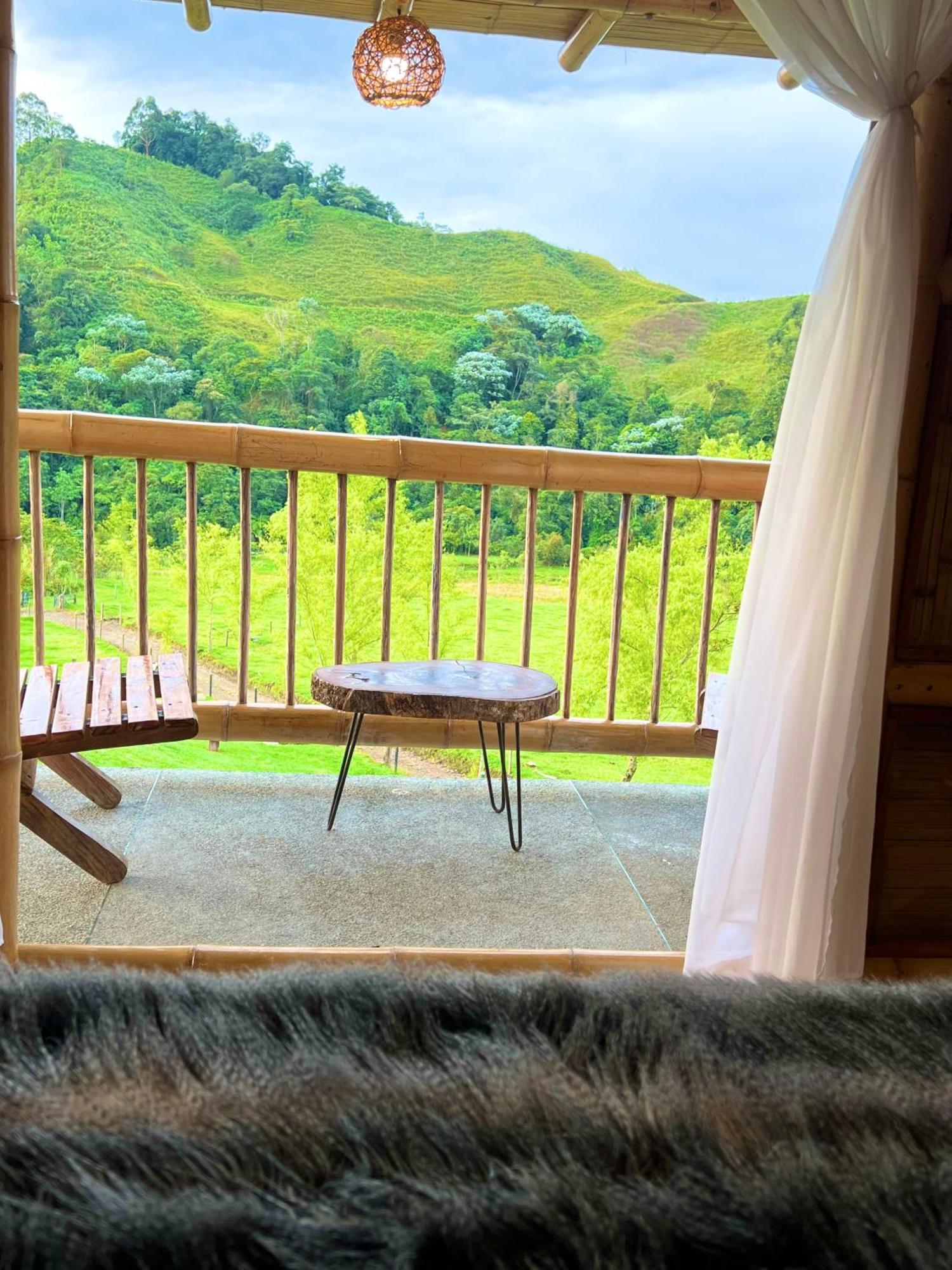 Glamping La Herradura Santa Rosa de Cabal Esterno foto