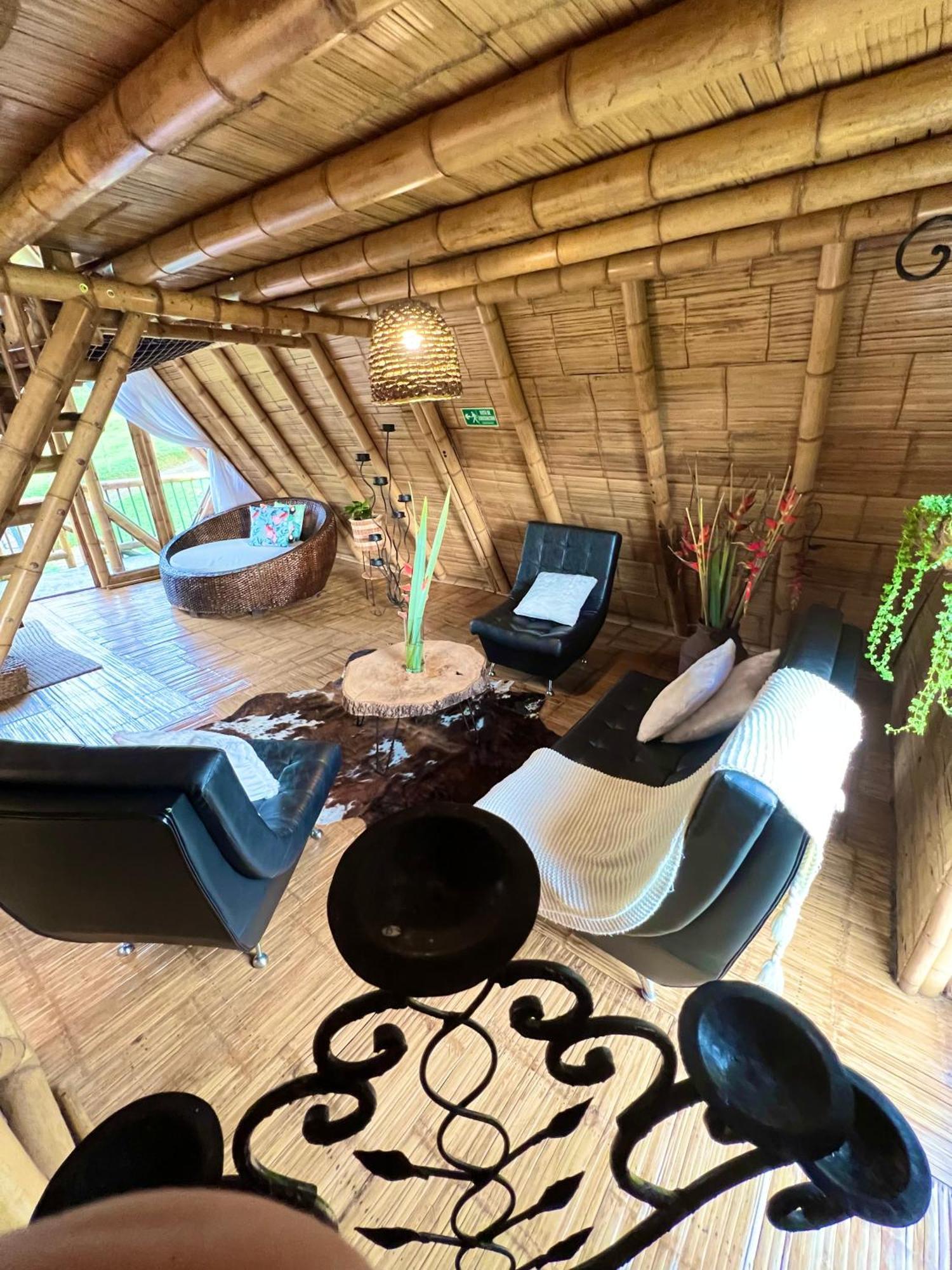 Glamping La Herradura Santa Rosa de Cabal Esterno foto