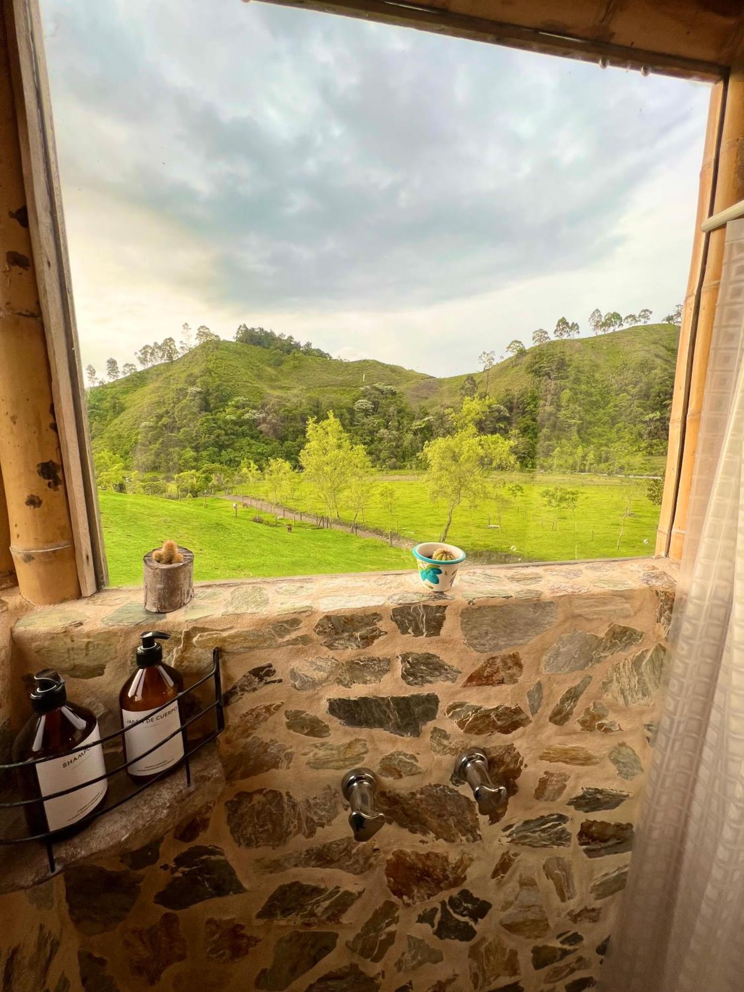 Glamping La Herradura Santa Rosa de Cabal Esterno foto