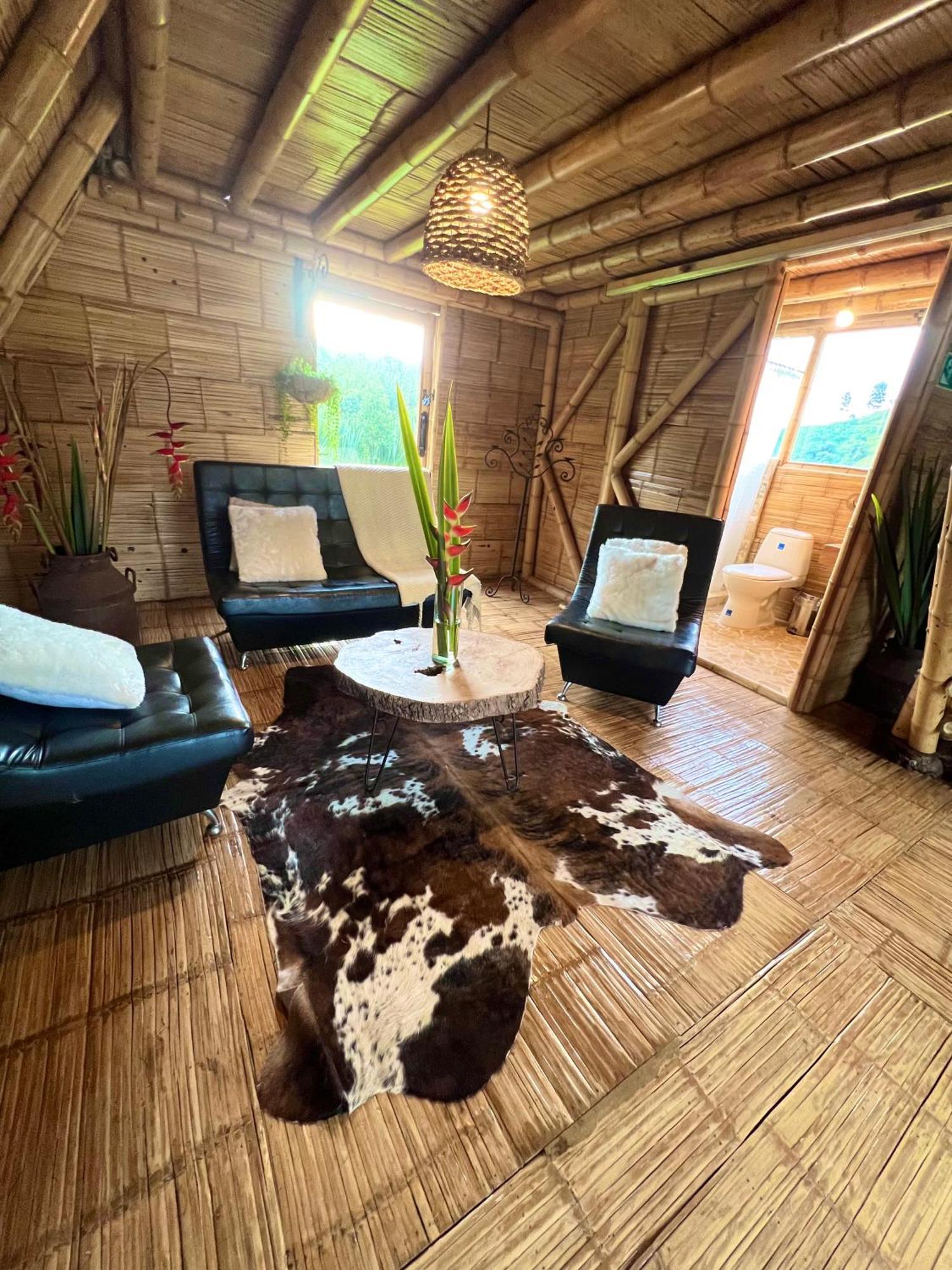 Glamping La Herradura Santa Rosa de Cabal Esterno foto