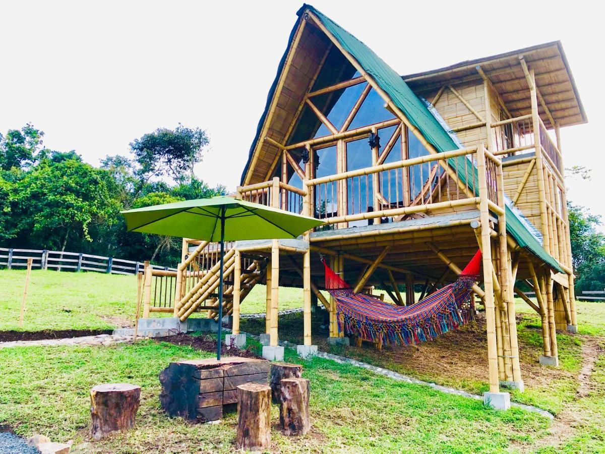 Glamping La Herradura Santa Rosa de Cabal Esterno foto